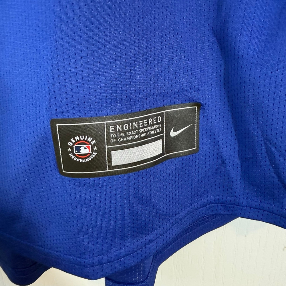 Men's Nike Blue Dodgers Betts 50 Jersey L - Picture 6 of 13